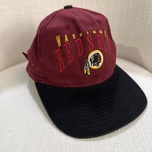 Vintage Washington Redskins Football Twins Enterprise Logo Baseball Hat Cap